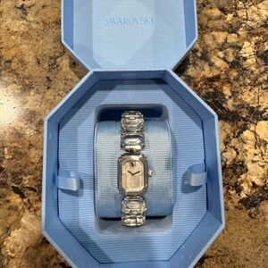 Women’s Swarovski Octagon Cut Bracelet Watch